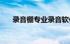 录音棚专业录音软件（专业录音软件）