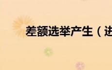 差额选举产生（进行差额选举的有）
