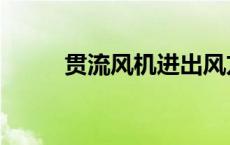 贯流风机进出风方向（贯流风机）