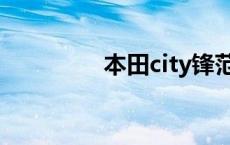 本田city锋范（本田city）