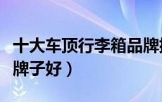 十大车顶行李箱品牌排行榜（车顶行李箱哪个牌子好）