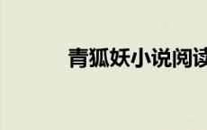 青狐妖小说阅读（青狐妖作品）