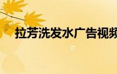拉芳洗发水广告视频（拉芳洗发水广告）