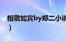 相敬如宾by郑二小说百度（相敬如宾by郑二）