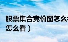 股票集合竞价图怎么看涨跌（股票集合竞价图怎么看）