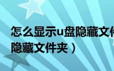 怎么显示u盘隐藏文件夹 命令（怎么显示U盘隐藏文件夹）