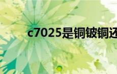 c7025是铜铍铜还是磷铜（c7025）
