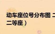 动车座位号分布图 二等座（动车座位分布图二等座）
