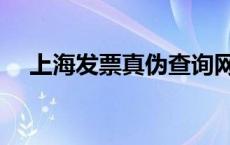 上海发票真伪查询网站（上海发票真伪）