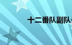 十二番队副队长（十二番队）