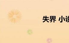 失界 小说（失界）