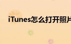 iTunes怎么打开照片（itunes怎么打开）