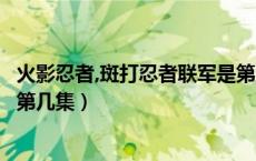 火影忍者,斑打忍者联军是第几集（火影忍者斑vs忍者联军是第几集）