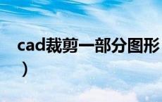 cad裁剪一部分图形（cad如何裁剪一部分图）