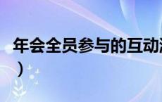 年会全员参与的互动游戏（年会游戏互动环节）