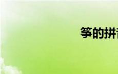 筝的拼音（筝）