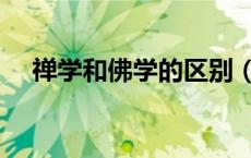 禅学和佛学的区别（禅宗与佛教的区别）