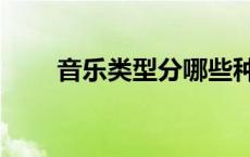 音乐类型分哪些种类（音乐的种类）