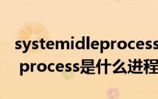 systemidleprocess怎样解决（system idle process是什么进程）