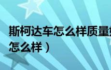 斯柯达车怎么样质量好吗值得买吗（斯柯达车怎么样）