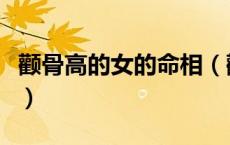 颧骨高的女的命相（颧骨高的女人面相怎么样）
