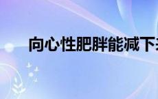 向心性肥胖能减下来吗（向心性肥胖）