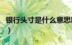 银行头寸是什么意思啊（银行头寸是什么意思）