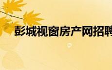 彭城视窗房产网招聘（彭城视窗房产网）