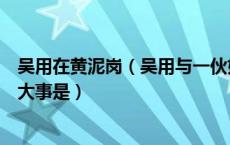 吴用在黄泥岗（吴用与一伙好汉在黄泥冈上巧施功干的一件大事是）