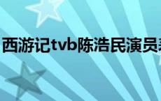 西游记tvb陈浩民演员表（西游记tvb陈浩民）