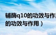 辅酶q10的功效与作用吃多久有效（辅酶q10的功效与作用）