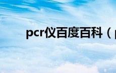 pcr仪百度百科（pcr仪是干什么的）