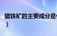 磁铁矿的主要成分是什么（磁铁矿的主要成分）