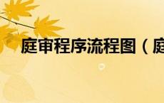 庭审程序流程图（庭审的程序是怎样的）
