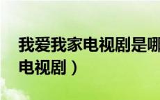 我爱我家电视剧是哪一年上映的（我爱我家 电视剧）