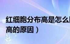 红细胞分布高是怎么回事（红细胞分布宽度偏高的原因）