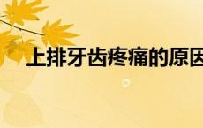 上排牙齿疼痛的原因（牙齿疼痛的原因）