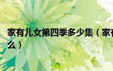 家有儿女第四季多少集（家有儿女第四部 每一集的名字是什么）