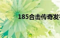 185合击传奇发布网（185合击）