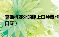 莫斯科郊外的晚上口琴谱c调24孔（莫斯科郊外的晚上简谱口琴）