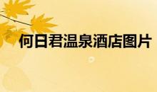 何日君温泉酒店图片（何日君温泉酒店）