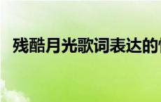 残酷月光歌词表达的情感（残酷月光歌词）