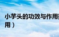 小芋头的功效与作用推文（小芋头的功效与作用）