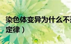 染色体变异为什么不遵循孟德尔定律（孟德尔定律）