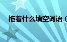 拖着什么填空词语（拖着与托着的不同）