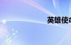 英雄使命电视剧