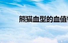 熊猫血型的血值钱吗（熊猫血型）