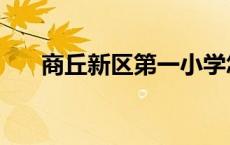 商丘新区第一小学怎么样（商丘新区）