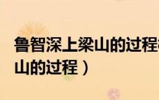 鲁智深上梁山的过程概括300字（鲁智深上梁山的过程）