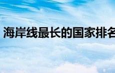 海岸线最长的国家排名（海岸线最长的国家）
